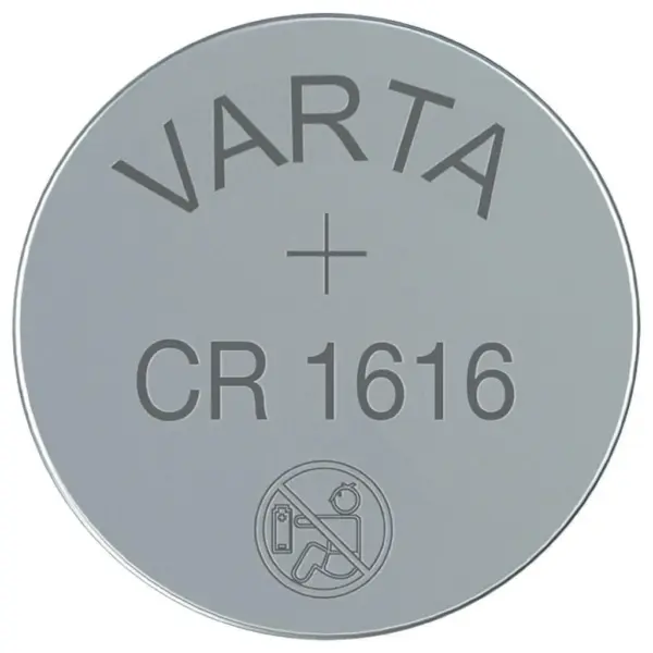 Батарейка Varta CR 1616 BLI 1 LITHIUM (06616101401) Батарейка Varta CR 1616 BLI 1 LITHIUM (06616101401)