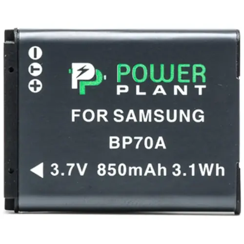 Акумулятор до фото/відео PowerPlant Samsung BP70A (DV00DV1261)