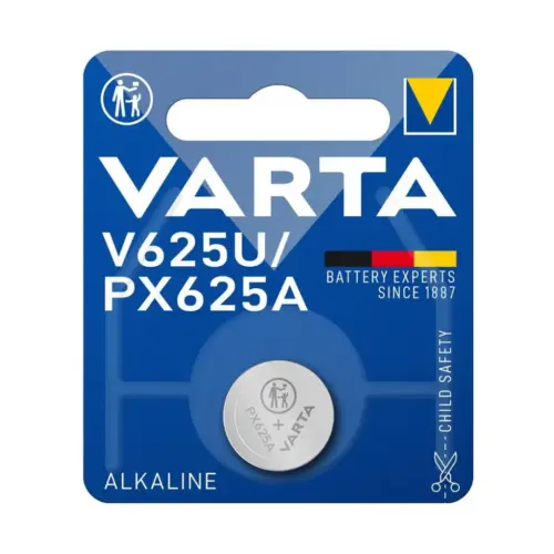 Батарейка V625U лужна (AG625, GPAX625A, EPX625G, KA625, R625, PX625A) Varta (04626101401)