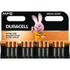 Батарейка Duracell AAA лужні 12 шт. в упаковці (5000394109254 / 81545432)