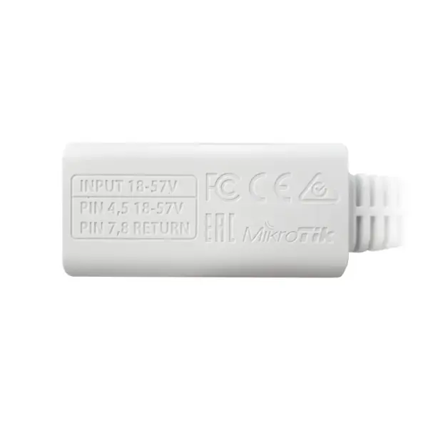 Адаптер PoE Mikrotik RBGPOE Адаптер PoE Mikrotik RBGPOE
