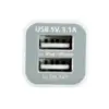 Зарядний пристрій PowerPlant 2*USB, 3.1A (DV00DV5036)