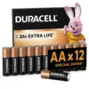 Батарейка Duracell AA лужні 12 шт. в упаковці (5000394006546 / 81551275)
