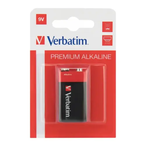 Батарейка Verbatim Крона Alcaline 9V * 1 (49924)