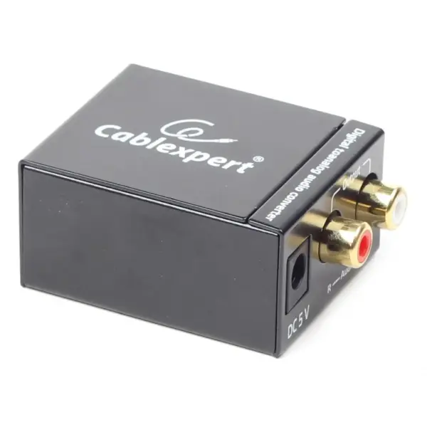 Конвертор Cablexpert Digital to analog audio (DSC-OPT-RCA-001) Конвертор Cablexpert Digital to analog audio (DSC-OPT-RCA-001)