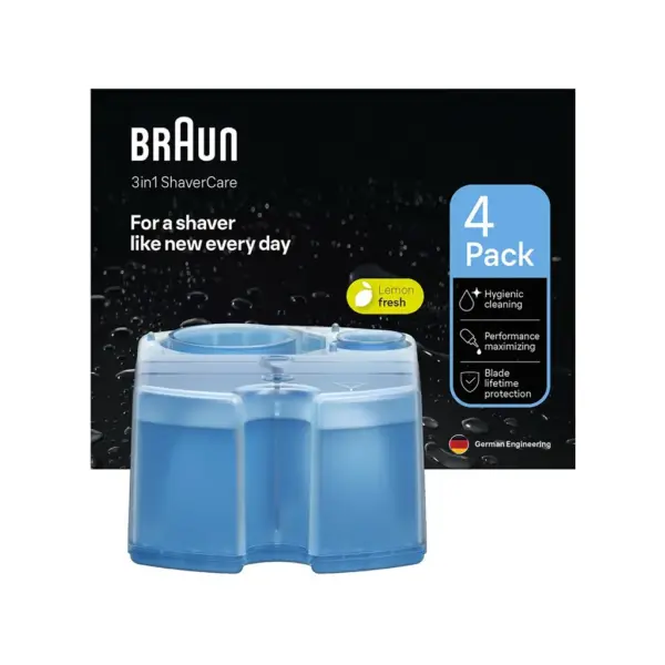 Аксесуари до електробритв Braun CCR4 Clean & Renew (CCR4) Аксесуари до електробритв Braun CCR4 Clean & Renew (CCR4)