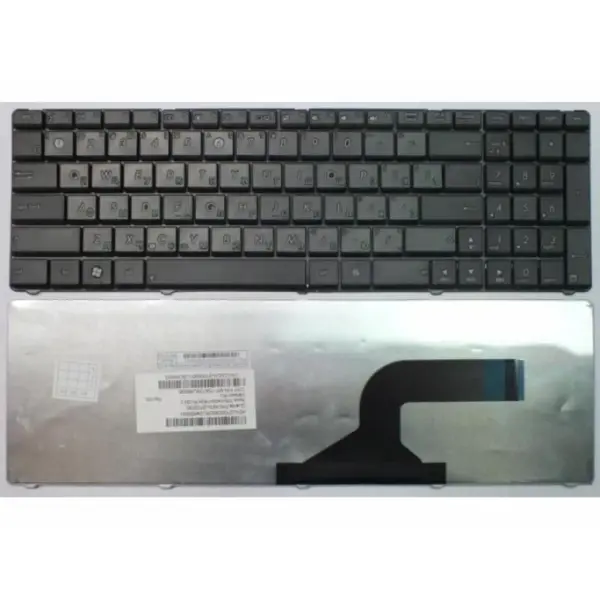 Клавіатура ноутбука ASUS G51/G53/K52/N50/X61/F50/W90 черная RU New Design (A43681) Клавіатура ноутбука ASUS G51/G53/K52/N50/X61/F50/W90 черная RU New Design (A43681)