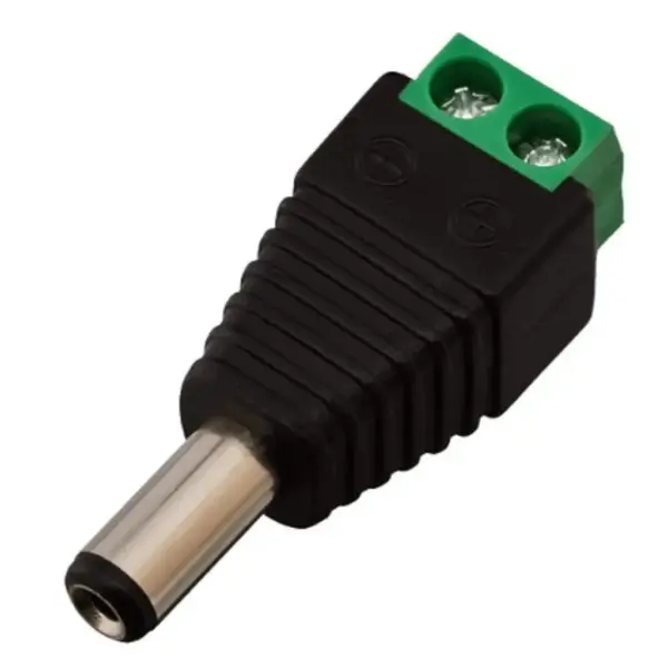 Конектор Greenvision GV-DC male 100шт/уп. (3587) Конектор Greenvision GV-DC male 100шт/уп. (3587)