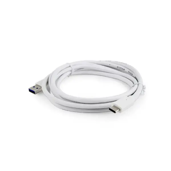 Дата кабель USB 3.0 AM to USB-C 1.8m Cablexpert (CCP-USB3-AMCM-6-W)