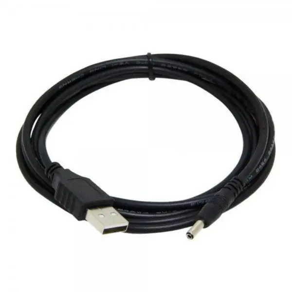 Кабель живлення USB to DC 3.5x1.0mm 5V 1.8m Cablexpert (CC-USB-AMP35-6) Кабель живлення USB to DC 3.5x1.0mm 5V 1.8m Cablexpert (CC-USB-AMP35-6)