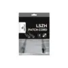 Патч-корд 3м S/FTP Cat 6A CU LSZH gray Cablexpert (PP6A-LSZHCU-3M)