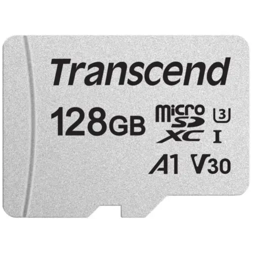Карта пам'яті Transcend 128GB microSDXC class 10 UHS-I U3 A1 (TS128GUSD300S)