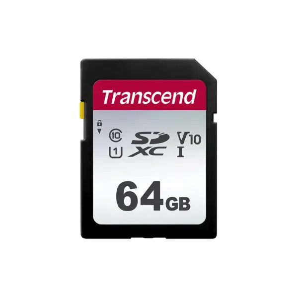 Карта пам'яті Transcend 64GB SDXC class 10 UHS-I U1 V10 (TS64GSDC300S) Карта пам'яті Transcend 64GB SDXC class 10 UHS-I U1 V10 (TS64GSDC300S)