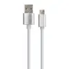 Дата кабель USB 2.0 AM to Micro 5P 1m LED silver Vinga (VCPDCMLED1S) Дата кабель USB 2.0 AM to Micro 5P 1m LED silver Vinga (VCPDCMLED1S)