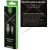 Дата кабель USB 2.0 AM to Micro 5P 1m LED silver Vinga (VCPDCMLED1S) Дата кабель USB 2.0 AM to Micro 5P 1m LED silver Vinga (VCPDCMLED1S)