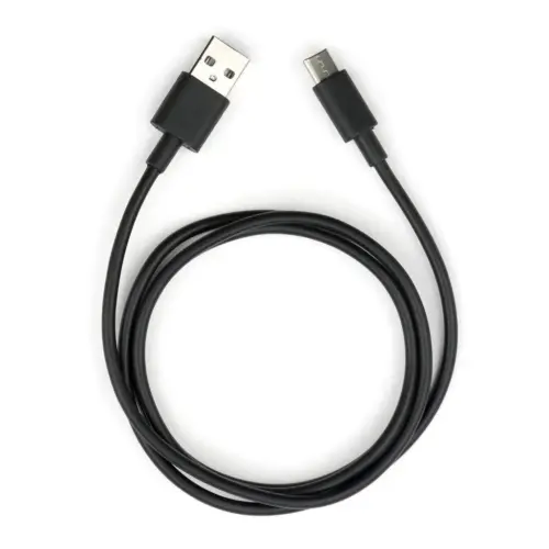 Дата кабель USB 2.0 AM to USB-C 1.0m PVC black Vinga (VCPDCTC1BK)