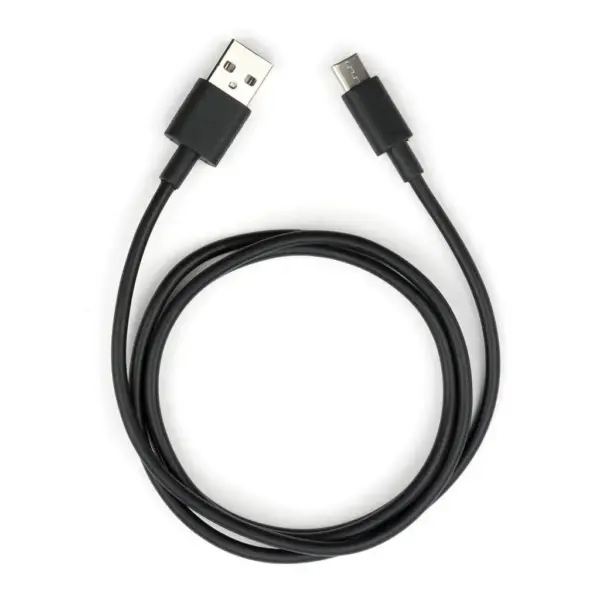 Дата кабель USB 2.0 AM to USB-C 1.0m PVC black Vinga (VCPDCTC1BK)