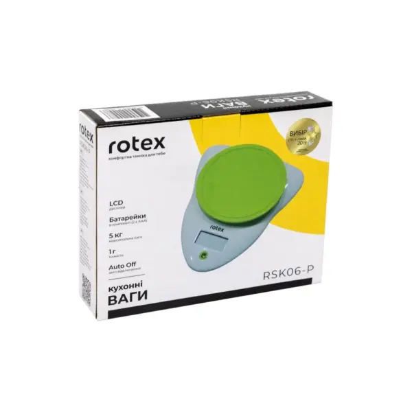 Ваги кухонні Rotex RSK06-P