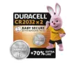 Батарейка Duracell CR 2032 спеціальна літієва типу таблетка 2032 3V, 2 шт. в упаковці (5007659)