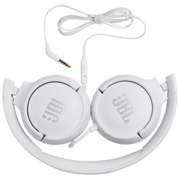Навушники JBL T500 White (JBLT500WHT)