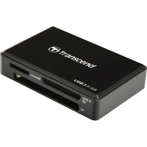 Зчитувач флеш-карт Transcend USB 3.1 Gen 1 Type-C SD/microSD/CompactFlash/Memory Stick (TS-RDC8K2) Зчитувач флеш-карт Transcend USB 3.1 Gen 1 Type-C SD/microSD/CompactFlash/Memory Stick (TS-RDC8K2)
