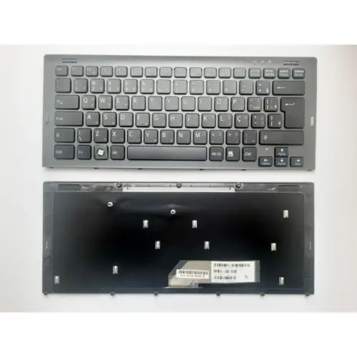 Клавіатура ноутбука Sony VGN-SR series черная с темно-серой рамкой UA (A43710) Клавіатура ноутбука Sony VGN-SR series черная с темно-серой рамкой UA (A43710)