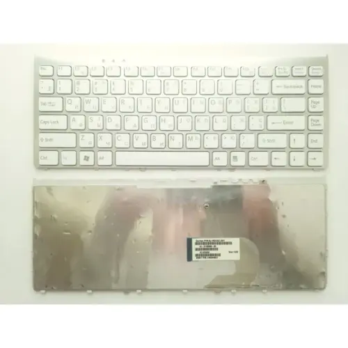 Клавіатура ноутбука Sony VGN-FW series белая UA (A43345) Клавіатура ноутбука Sony VGN-FW series белая UA (A43345)