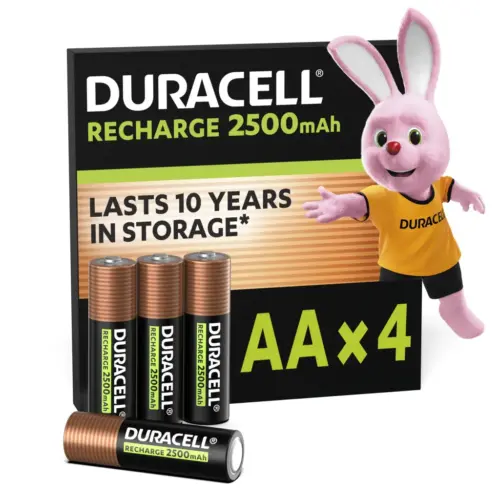 Акумулятор Duracell AA HR6 2500mAh * 4 (5000394057203 / 5007308)