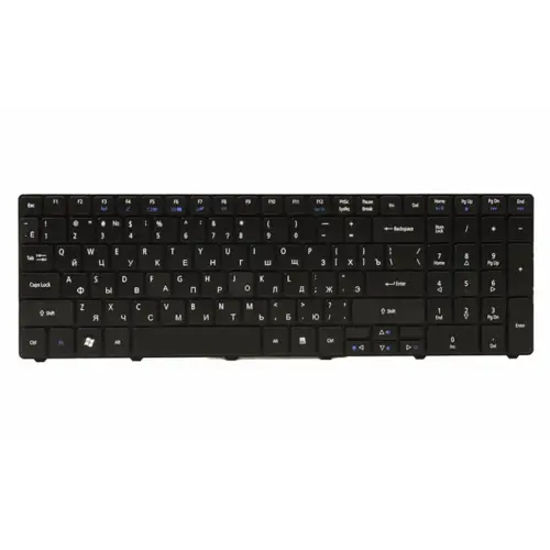 Клавіатура ноутбука Acer Aspire 5810 черный, черный фрейм (KB311798)