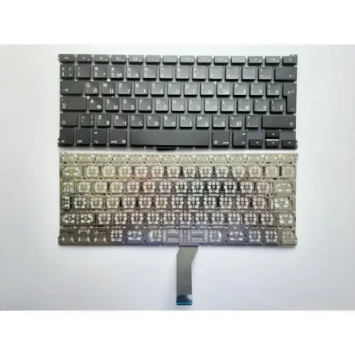 Клавіатура ноутбука Apple Macbook Air 13.3" A1369(2011+),A1466 черная,подсв (A46036)