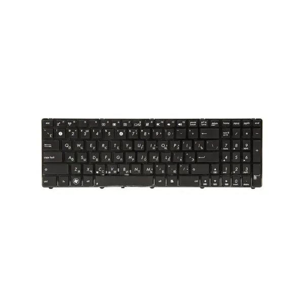 Клавіатура ноутбука PowerPlant ASUS K50,K50A,K50I черный,черный (KB311286)