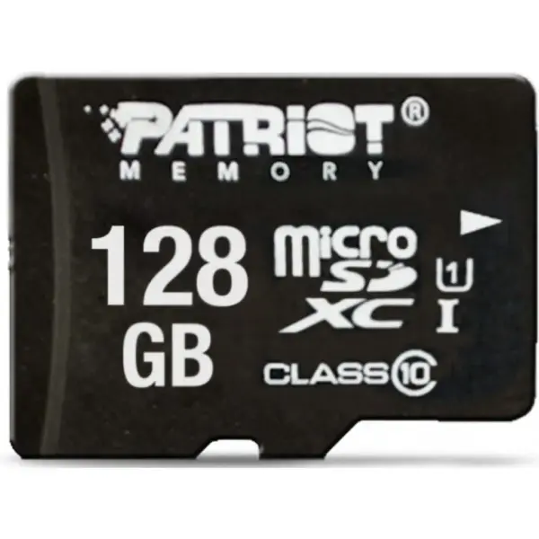 Карта пам'яті Patriot 128GB microSDXC class 10 UHS-I LX (PSF128GMCSDXC10) Карта пам'яті Patriot 128GB microSDXC class 10 UHS-I LX (PSF128GMCSDXC10)