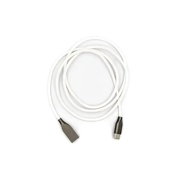 Дата кабель USB 2.0 AM to USB-C 1.0m white PowerPlant (CA910717)