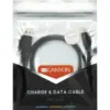 Дата кабель USB 2.0 AM to USB-C 1.8m 1A black Canyon (CNE-USBC2B)
