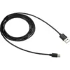 Дата кабель USB 2.0 AM to USB-C 1.8m 1A black Canyon (CNE-USBC2B)