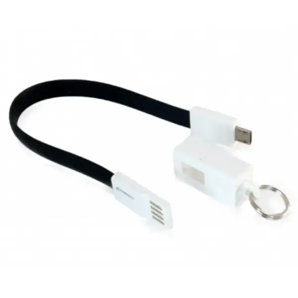 Дата кабель USB 2.0 AM to Micro 5P 0.18m black Extradigital (KBU1786) Дата кабель USB 2.0 AM to Micro 5P 0.18m black Extradigital (KBU1786)