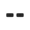Дата кабель USB-C to USB-C black Samsung (EP-DA705BBRGRU)