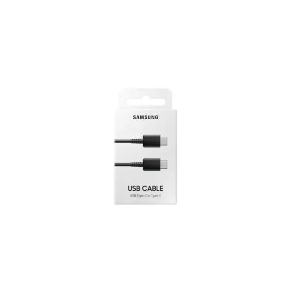 Дата кабель USB-C to USB-C black Samsung (EP-DA705BBRGRU)