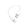 Дата кабель USB 2.0 AM to USB-C 1.0m 5A white ColorWay (CW-CBUC019-WH)
