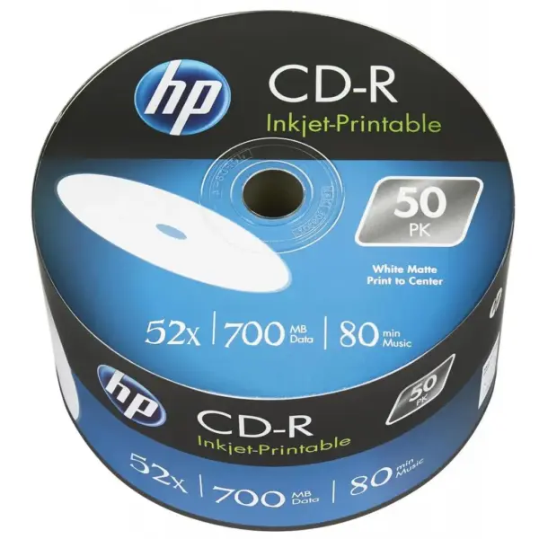 Диск CD HP CD-R 700MB 52X IJ PRINT 50шт (69301/CRE00070WIP-3) Диск CD HP CD-R 700MB 52X IJ PRINT 50шт (69301/CRE00070WIP-3)