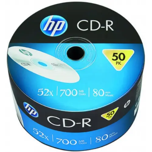 Диск CD HP CD-R 700MB 52X 50шт (69300/CRE00070-3) Диск CD HP CD-R 700MB 52X 50шт (69300/CRE00070-3)