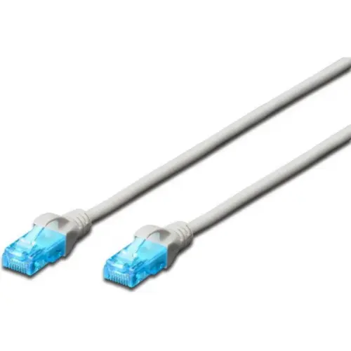 Патч-корд 10м, UTP, cat.5e, AWG 26/7, CCA, PVC, grey Digitus (DK-1512-100) Патч-корд 10м, UTP, cat.5e, AWG 26/7, CCA, PVC, grey Digitus (DK-1512-100)