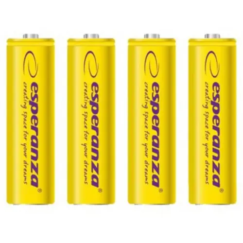 Акумулятор Esperanza AA 2000mAh Ni-MH * 4 yellow (EZA104Y) Акумулятор Esperanza AA 2000mAh Ni-MH * 4 yellow (EZA104Y)
