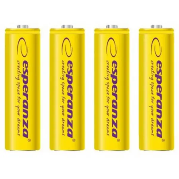Акумулятор Esperanza AA 2000mAh Ni-MH * 4 yellow (EZA104Y)