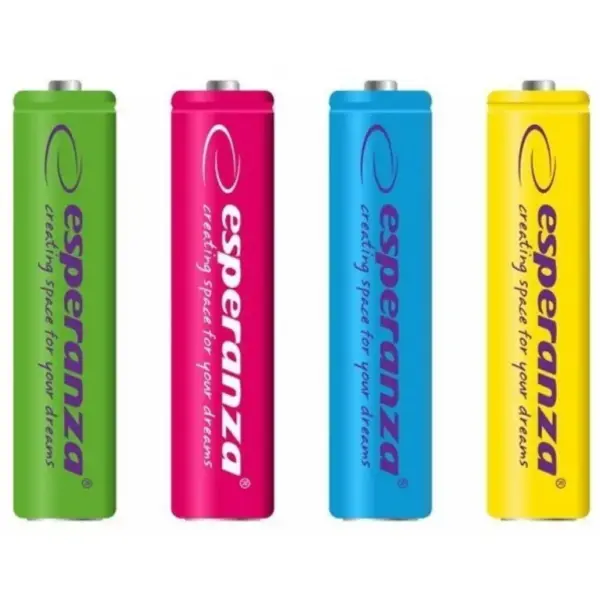 Акумулятор Esperanza AA 2000mAh Ni-MH * 4 mix of colors (EZA108) Акумулятор Esperanza AA 2000mAh Ni-MH * 4 mix of colors (EZA108)