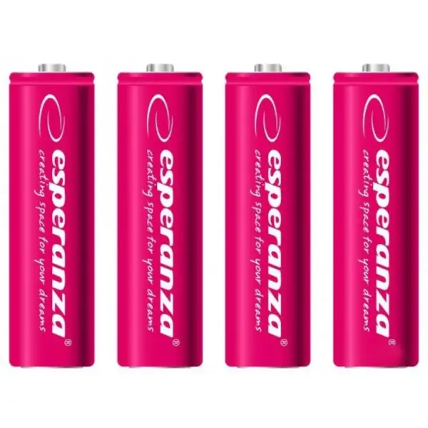 Акумулятор Esperanza AA 2000mAh Ni-MH * 4 red (EZA104R)