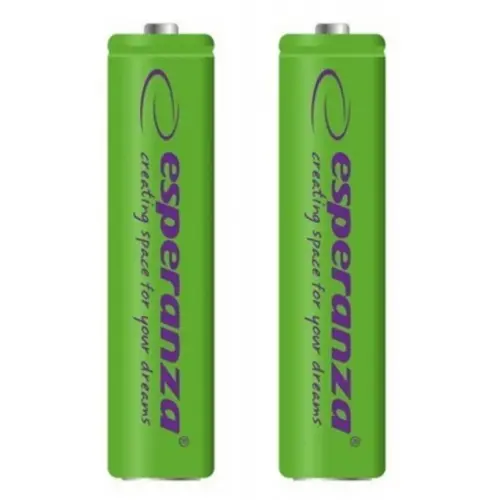 Акумулятор Esperanza AAA 1000mAh Ni-MH * 2 green (EZA101G)