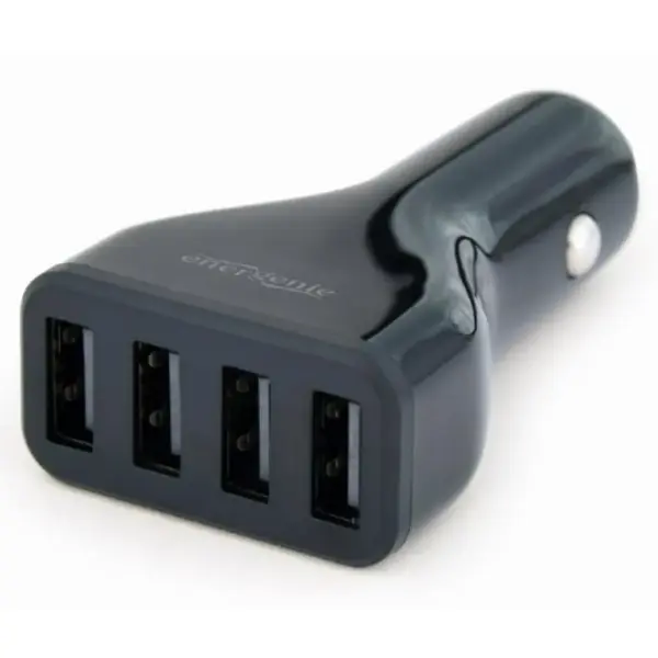 Зарядний пристрій EnerGenie USB 4.8A (EG-U4C4A-CAR-01) Зарядний пристрій EnerGenie USB 4.8A (EG-U4C4A-CAR-01)