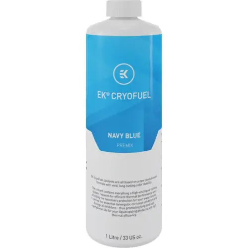 Охолоджуюча рідина Ekwb EK-CryoFuel Navy Blue (Premix 1000mL) (3831109813270)