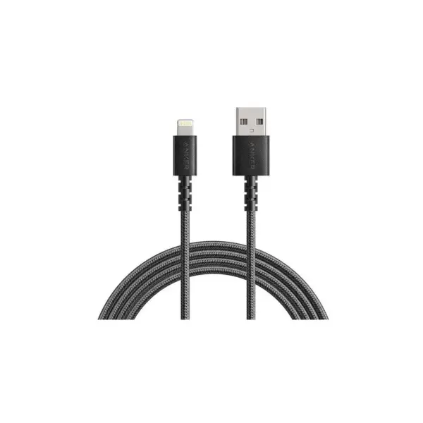 Дата кабель USB 2.0 AM to Lightning 1.8m black Anker (A8013H11/A8013H12) Дата кабель USB 2.0 AM to Lightning 1.8m black Anker (A8013H11/A8013H12)